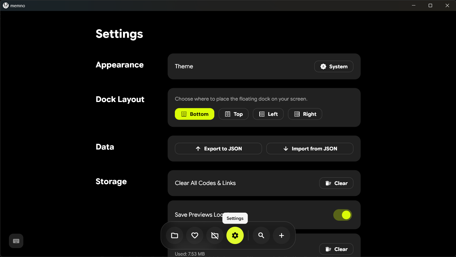 Desktop Settings & Configuration